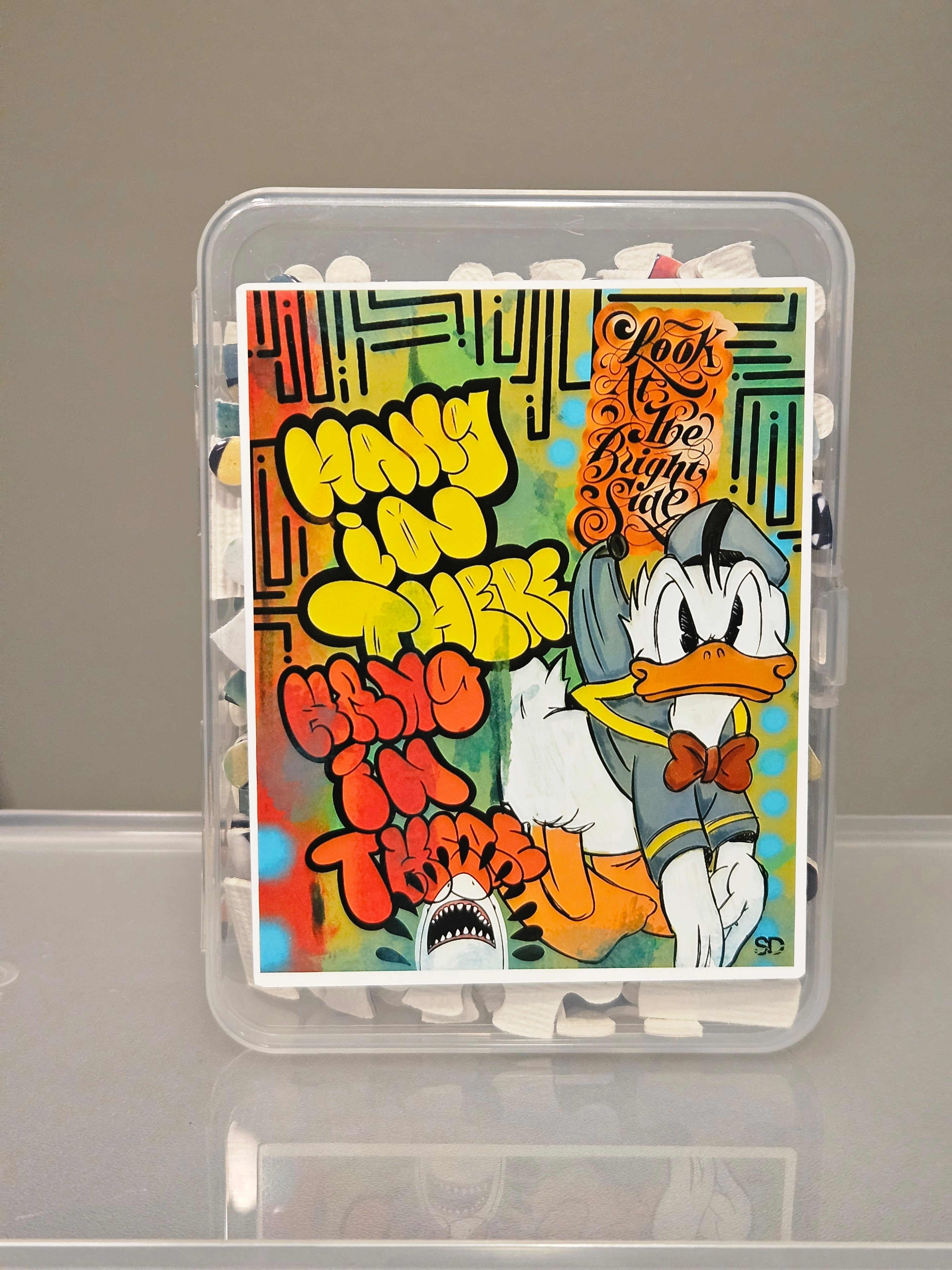 "Hang In There" 7.87"×9.84"-120pcs Puzzle.Art by Seaborn Designs.