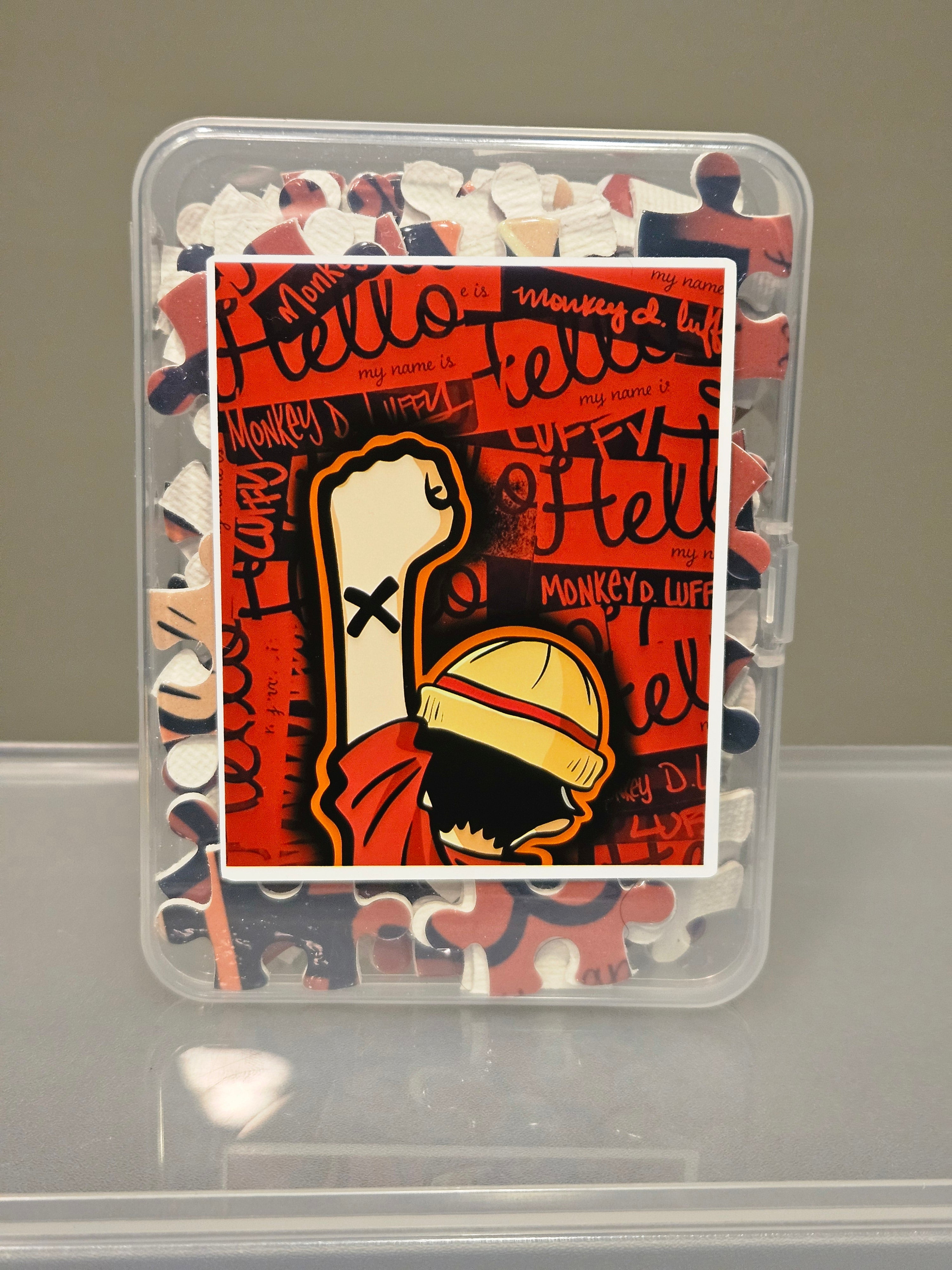 "Hello M.D.L." 7.87"×9.84"-120pcs Puzzle.Art by Seaborn Designs.