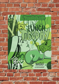 8"×10" "Throat Punch Tuesday". digital art print. Unframed. Art by Seaborn Designs.